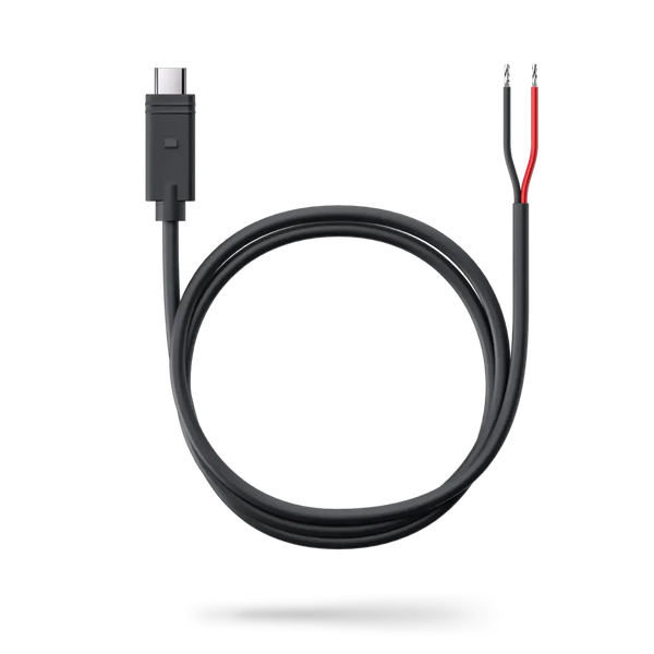 Cable for direct wiring to the motorcycle battery