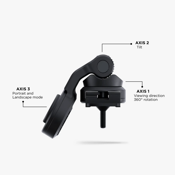 Réglage ultra-stable à 360° sur 3 axes