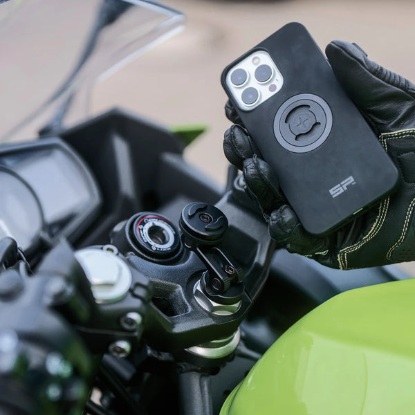 Compact mount for supersport motorbikes