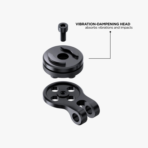 Vibration-damping mount head