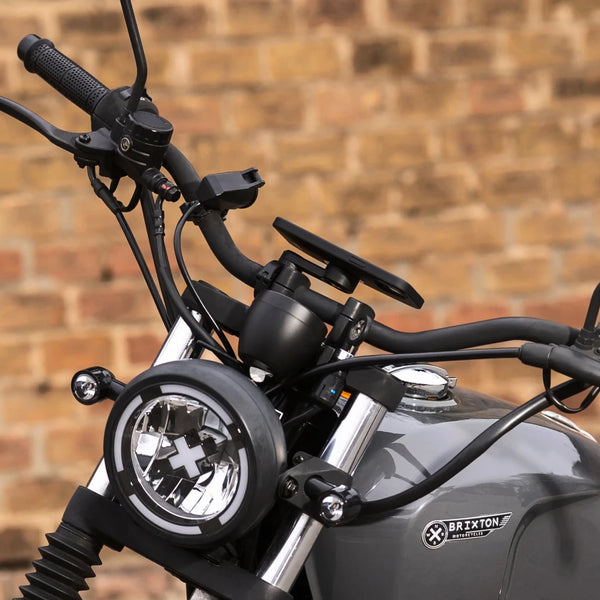Reliable motorcycle handlebar mount