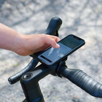 Supporto Cellulare Per Bici E Moto Con Doppio Ammortizzatore - Regolabile 360° Per Smartphone 4.7-7.2" - Foto 4