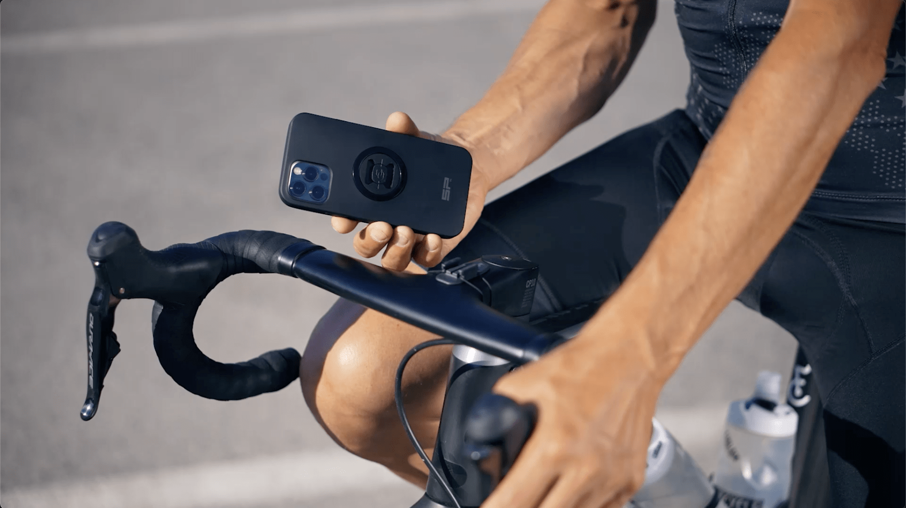 SP Connect Universal Moto Bundle SPC+ smartphone holder - black