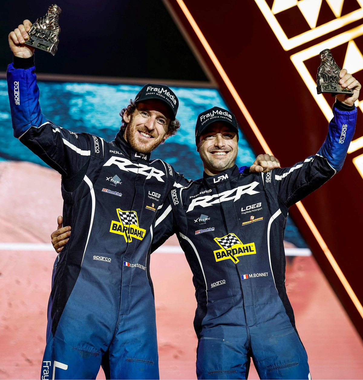 Translation missing: es.Dakar 2026: Success for SP Ambassadors!