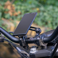 Porta smartphone da moto Sp-Connect Pack Complet Sp-Connect Moto Bundle  Fixé Sur Guidon Samsung S21+ - Altri Sport