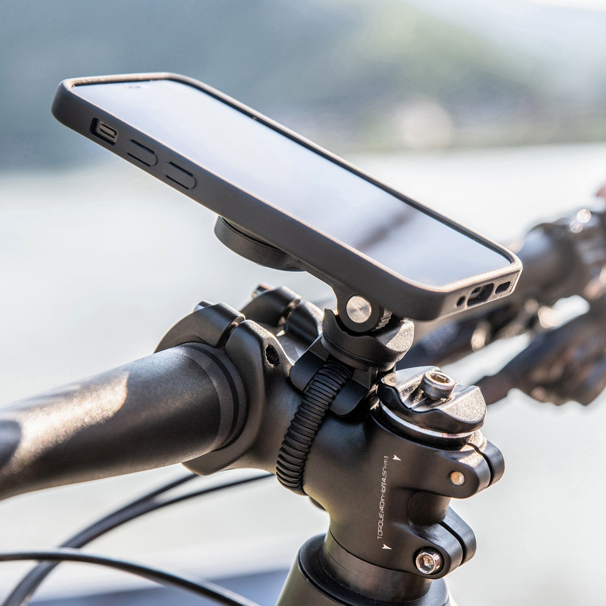 Mobile phone discount holder on bike