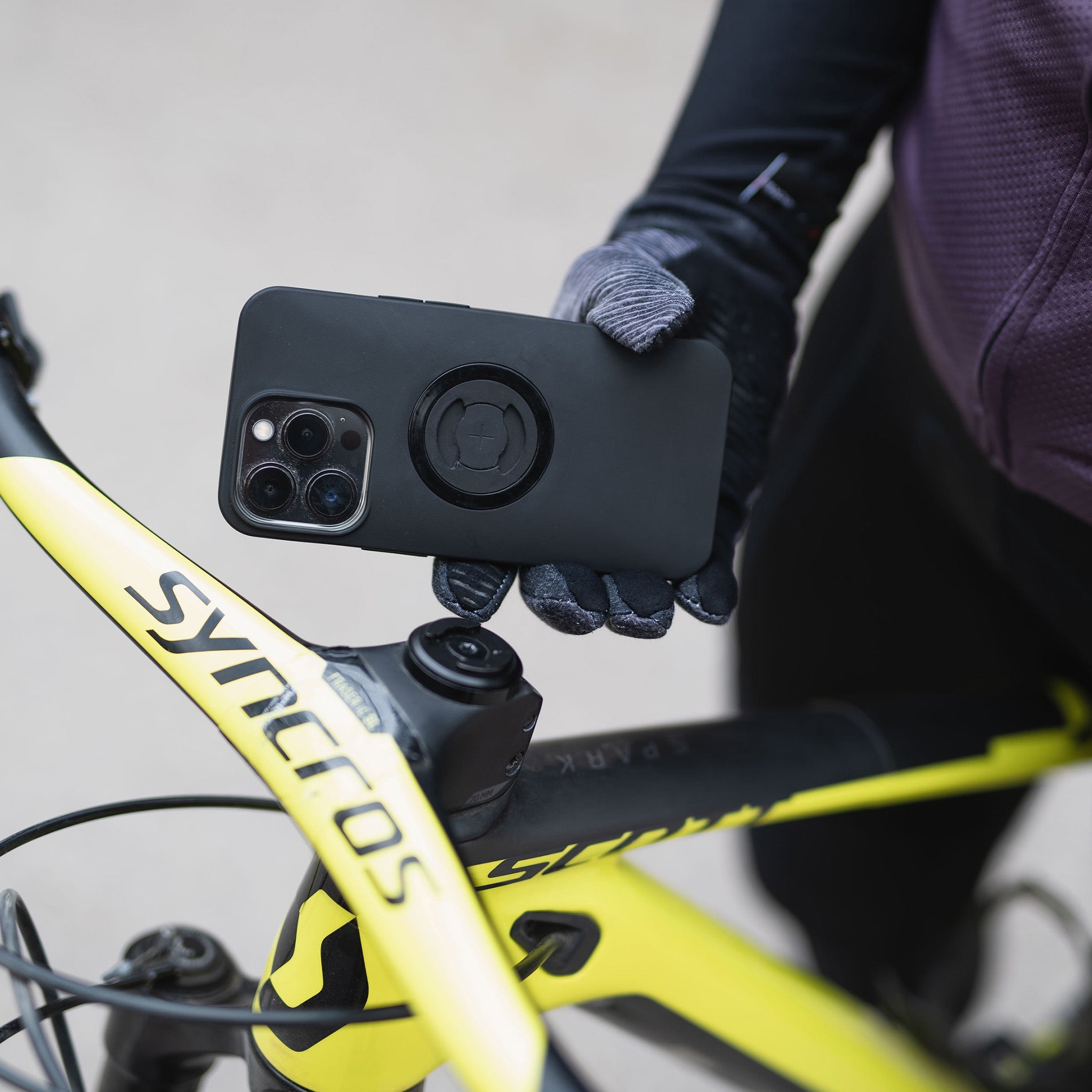 Iphone stem mount sale