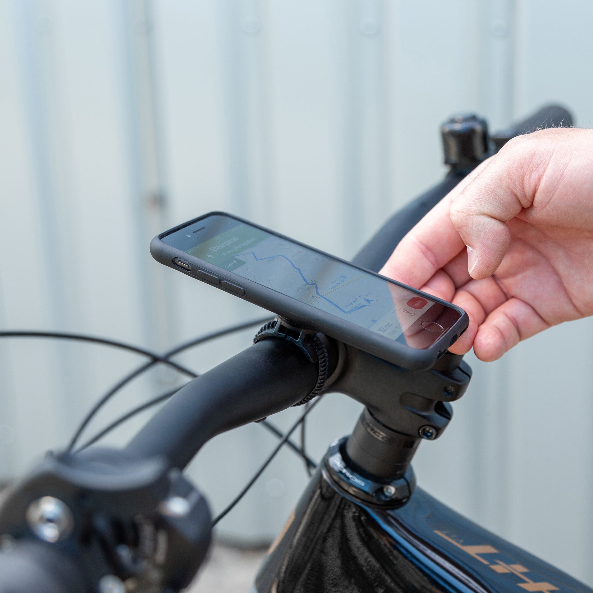 Iphone stand for online bike