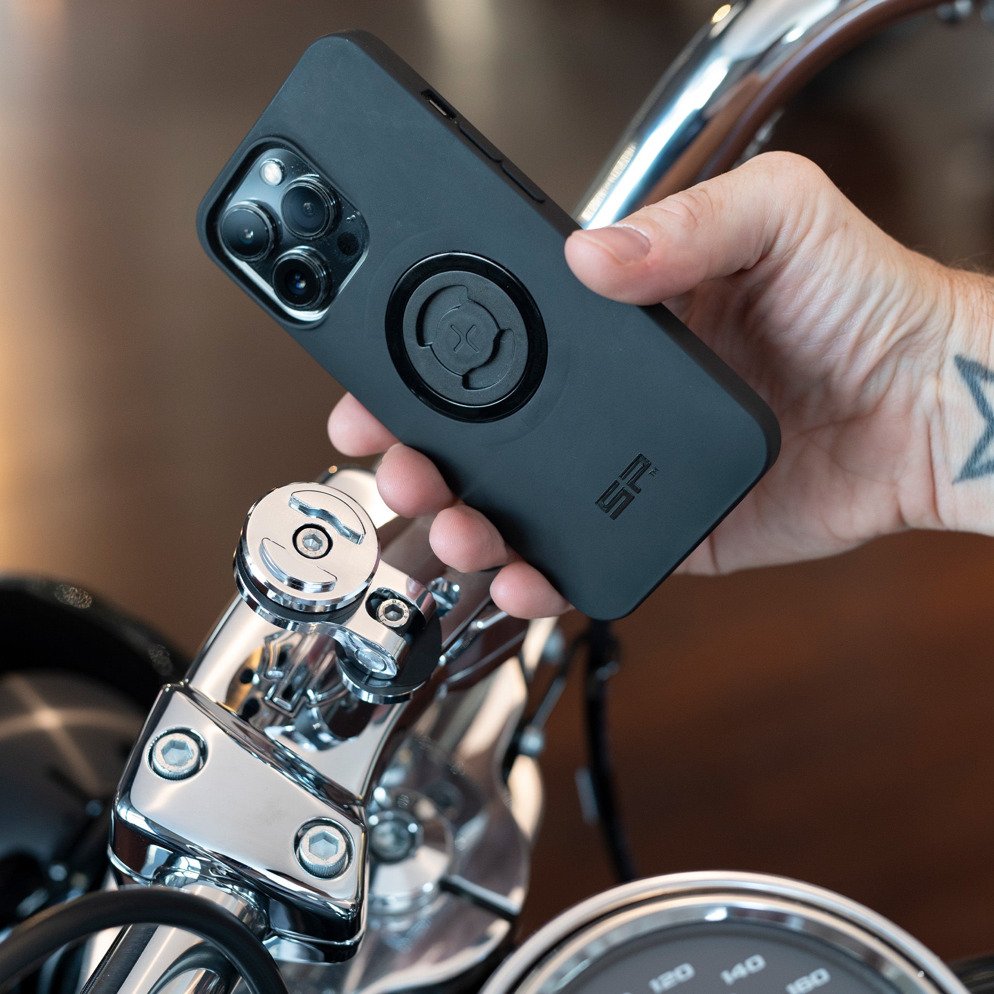 SP Connect Bar Clamp Mount Pro – Journey MotoGear