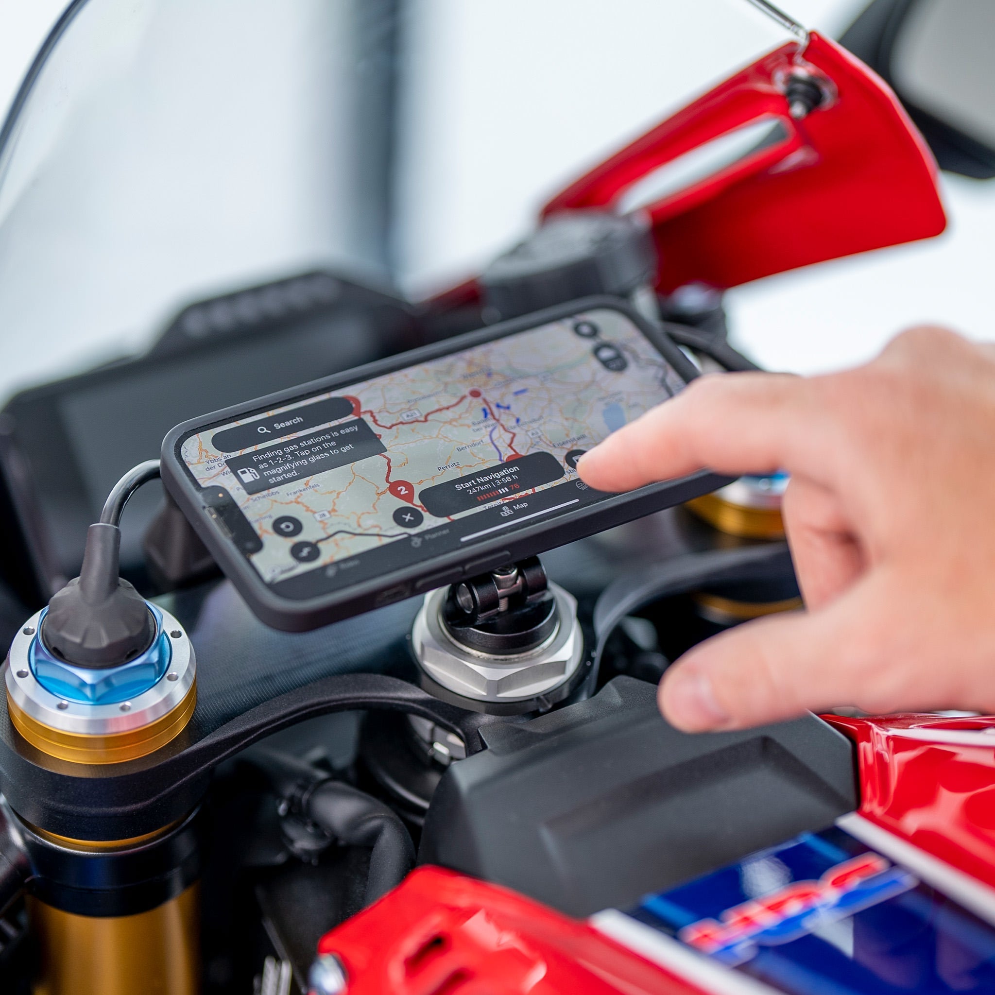 Moto Stem Mount | SP Connect