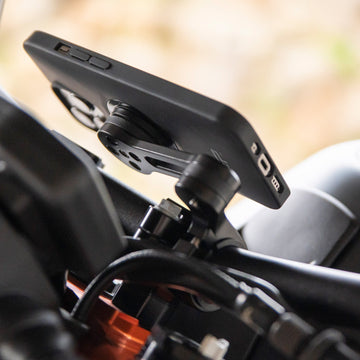 SP Connect Motorcycle phone mount installation and review 