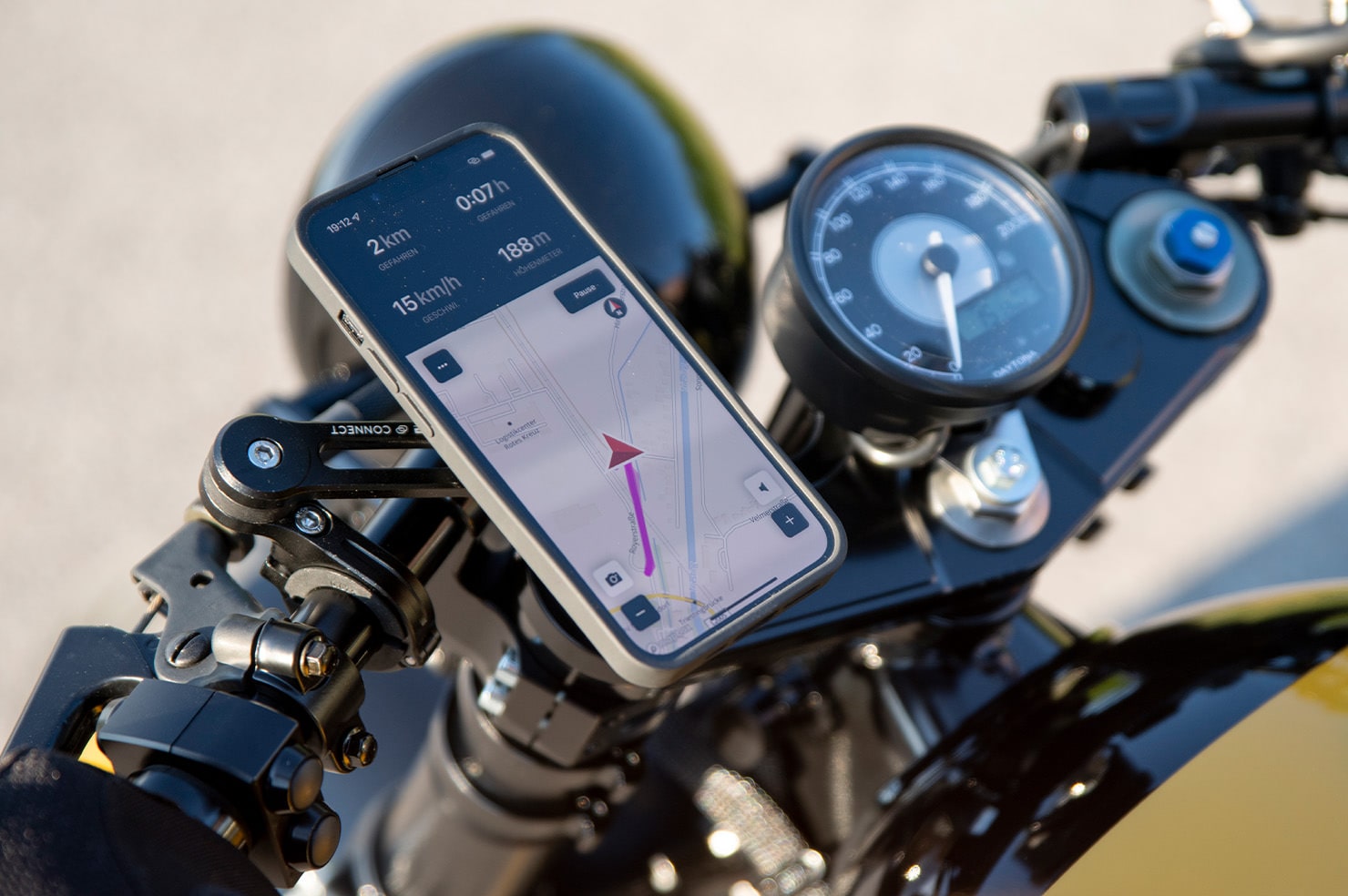 Support Guidon Moto Mount Pro SP Connect moto 